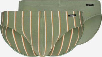 Slip di Skiny in verde: frontale