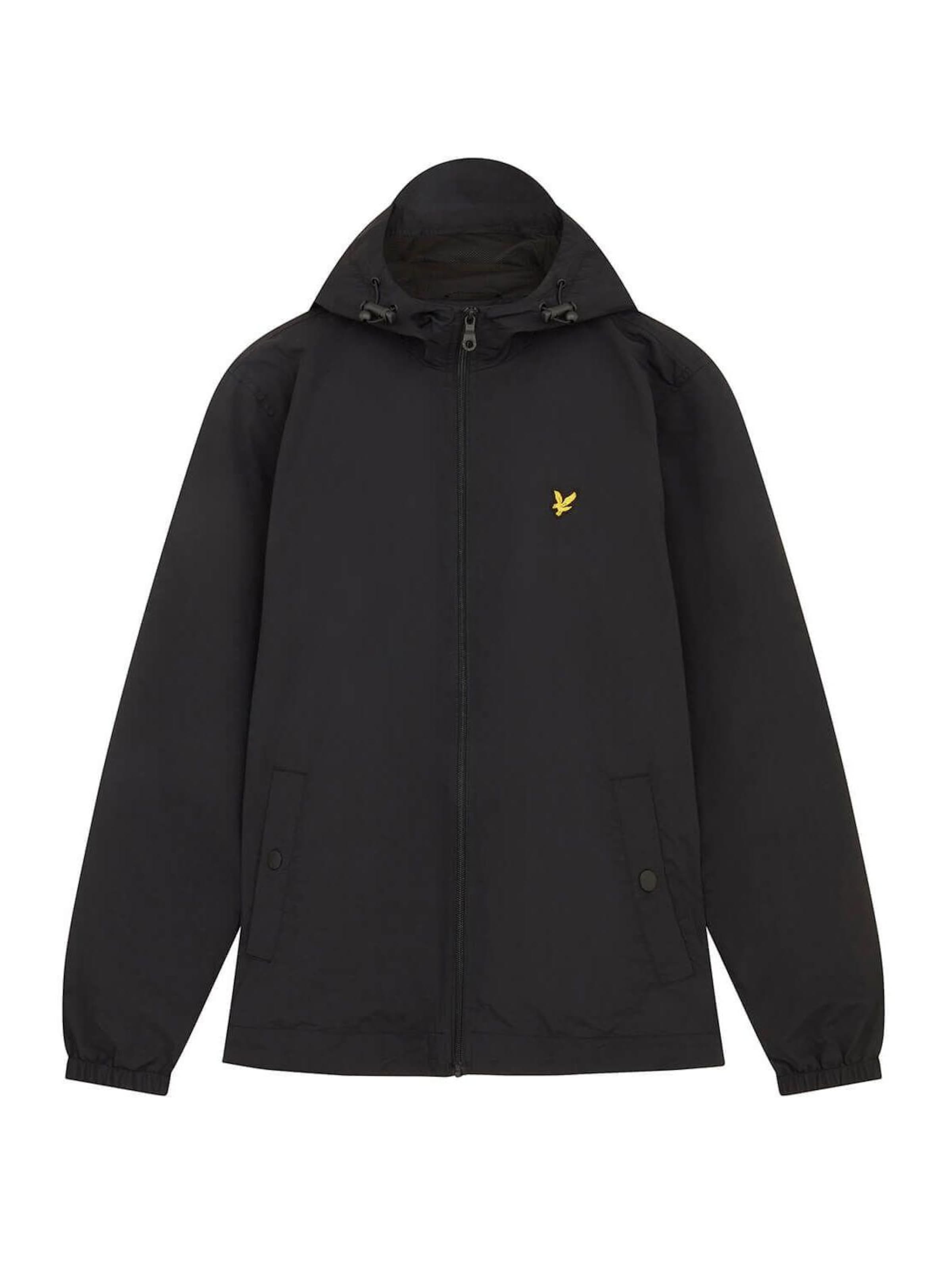 Lyle & Scott Übergangsjacke in schwarz, Produktansicht