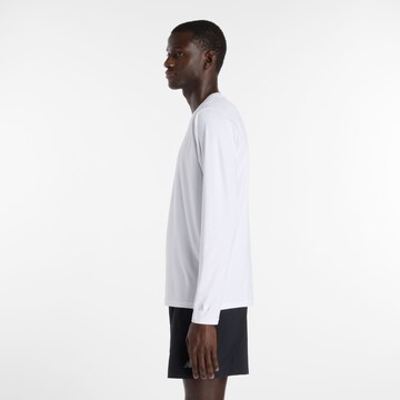 T-Shirt 'Reflective Poly Long Sleeve T-Shirt' new balance en blanc
