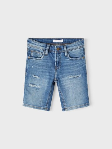 NAME IT Slimfit Shorts 'Sofus' in Blau