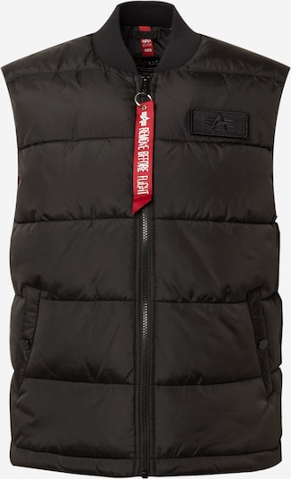 S dydžio Liemenė iš ALPHA INDUSTRIES, spalva – raudona / juoda / balta, Prekių apžvalga