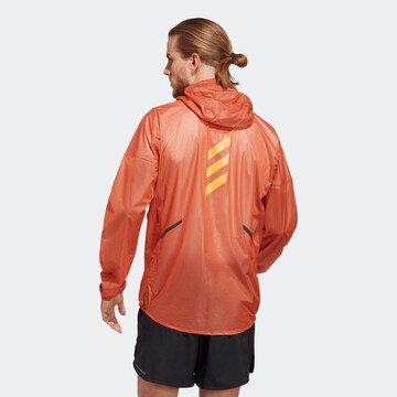 ADIDAS TERREX Athletic Jacket 'Agravic' in Orange