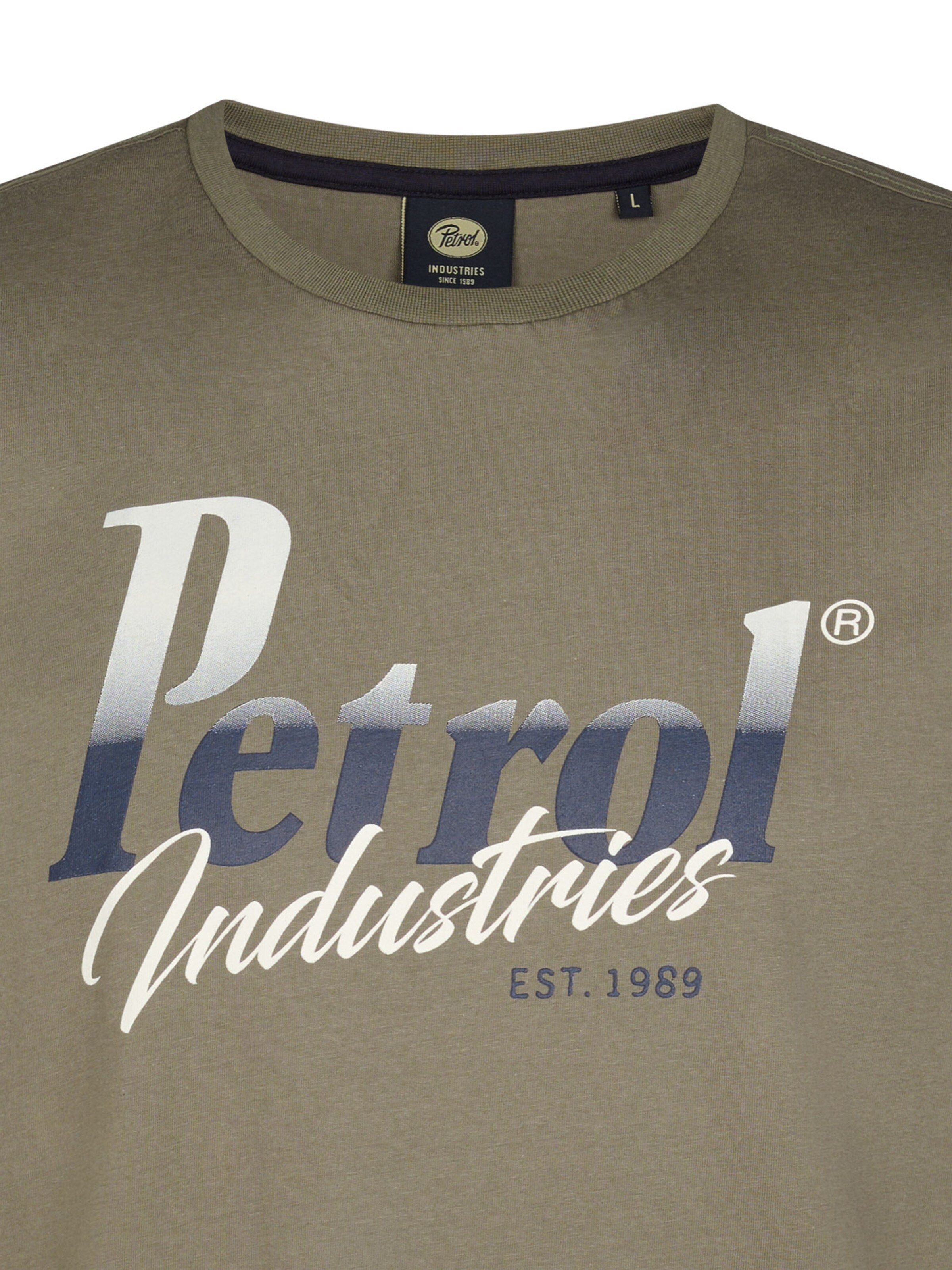 T-Shirt Petrol Industries en vert