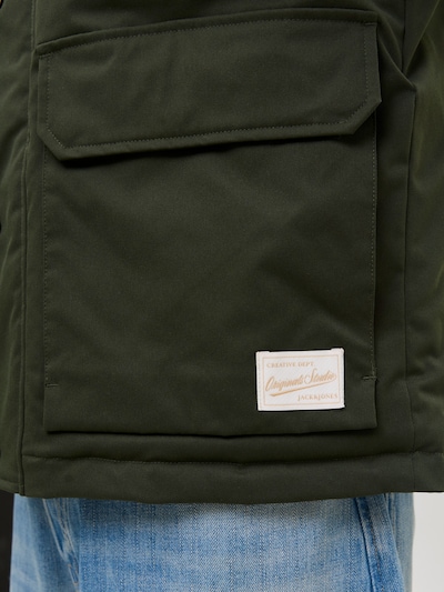 JACK & JONES Veste mi-saison 'JORNORREBRO' en XS en vert foncé, Vue avec produit