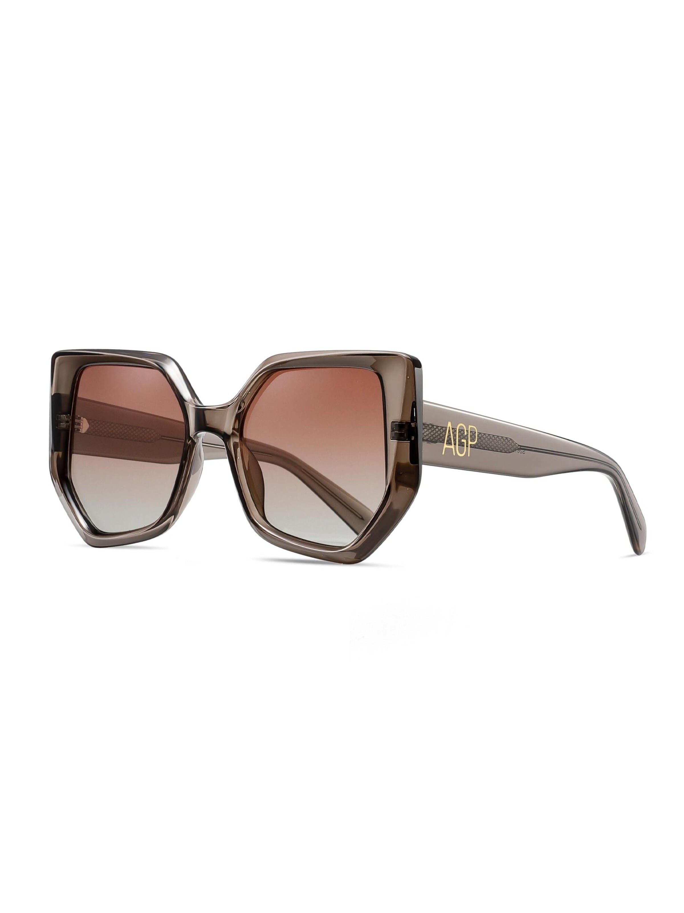 AVANT-GARDE PARIS Sunglasses 'Antheia' in Brown: front