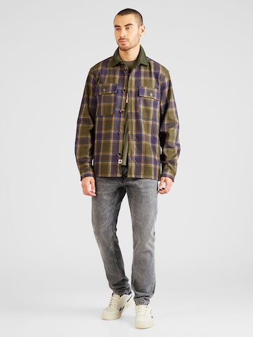 anerkjendt Regular fit Button Up Shirt 'AKLION' in Green