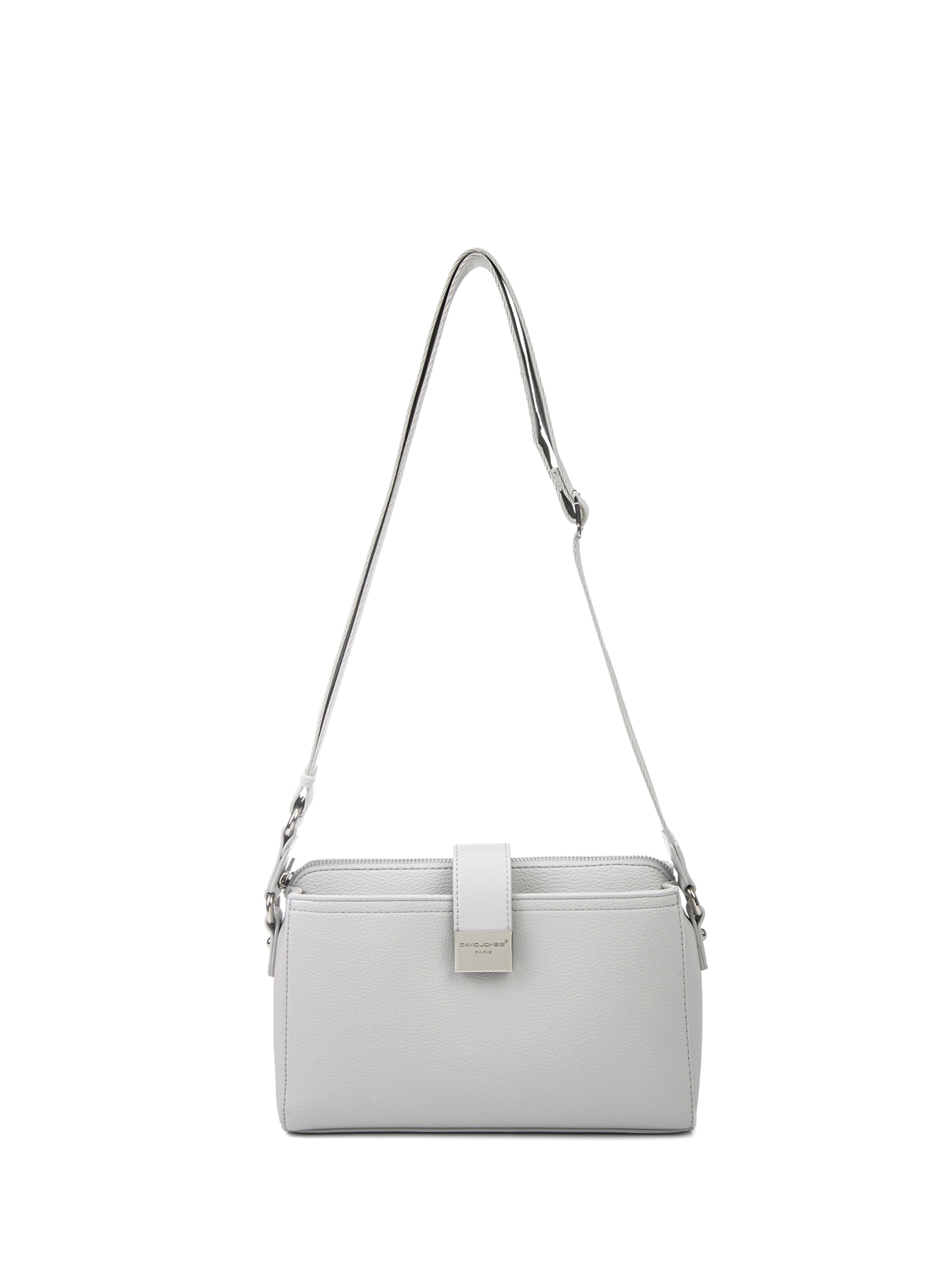 Borsa a tracolla di David Jones in bianco