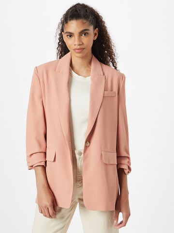 River Island Blazer in Pink: front