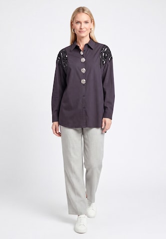 usha WHITE LABEL - Blusa em preto