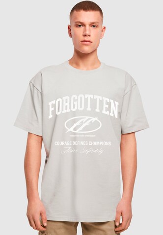 Forgotten Faces Shirt 'Courage Defines' in Grey: front