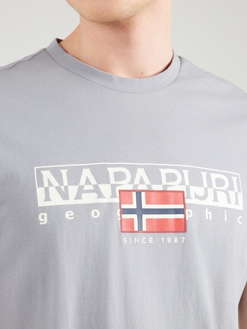 NAPAPIJRI Póló 'S-AYLMER' - szürke