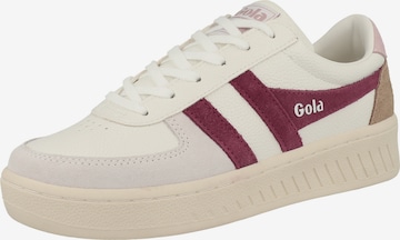 Baskets basses 'Grandslam Trident Cla415' Gola en blanc : devant