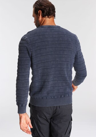 Man's World Pullover in Blau