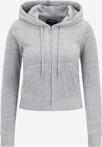 Veste de survêtement 'ROBERTSON' Juicy Couture Petite en gris : devant