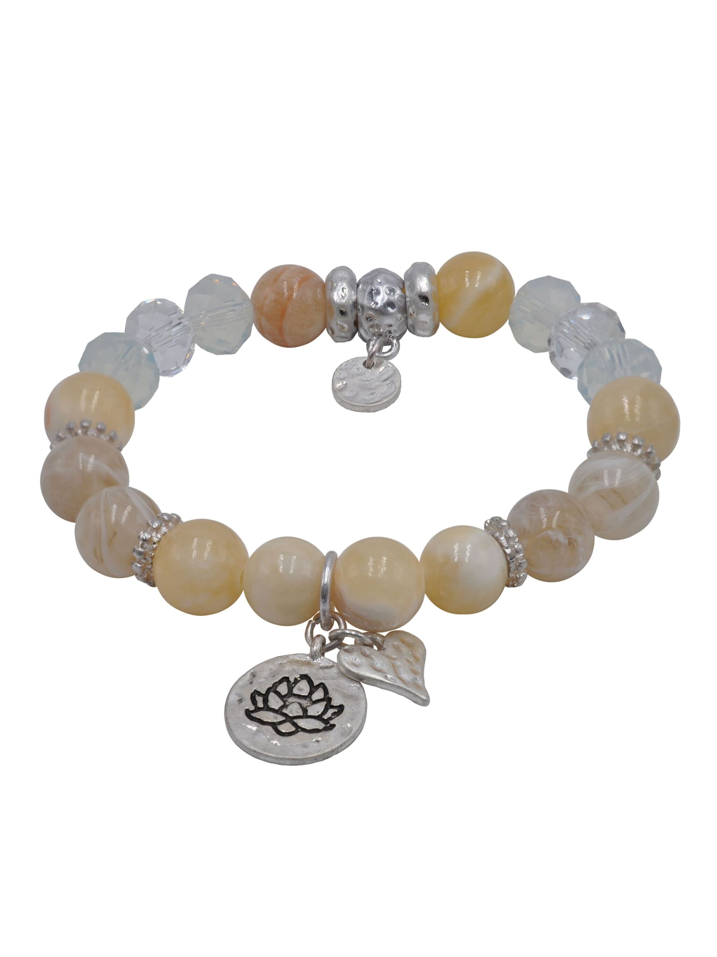 Steuer Bracelet in Yellow: front