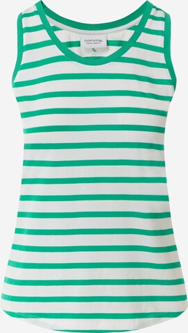 comma casual identity Top in Green: front