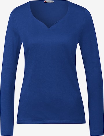 STREET ONE Shirt in Blau: Vorderseite