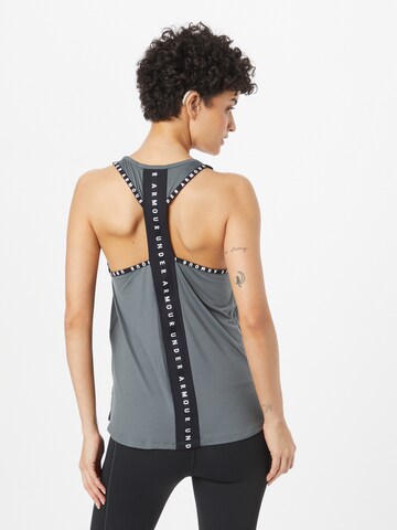 UNDER ARMOUR Αθλητικό τοπ σε γκρι