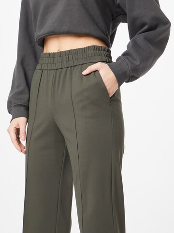 ONLY Wide leg Pants 'POPTRASH-SUKI' in Green