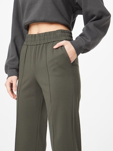 ONLY Wide leg Pants 'POPTRASH-SUKI' in Green