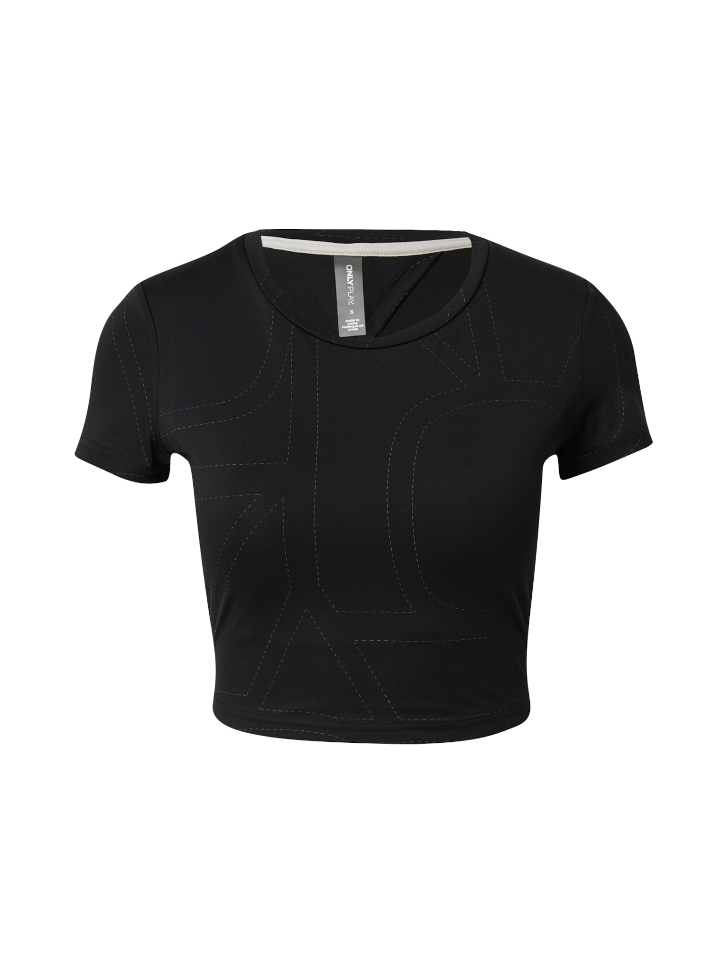 ONLY PLAY Performance Shirt 'CALZ' in Black: front