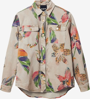 Desigual Blouse 'Flower' in Beige: front