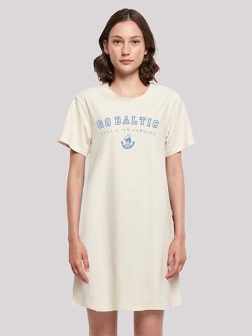 F4NT4STIC Kleid  'Go Baltic Ostsee' in Beige: Vorderseite