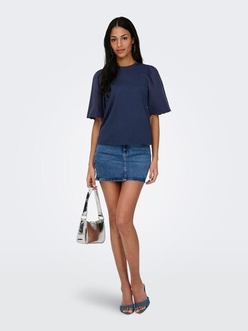 ONLY Shirt 'VERONIKA' in Blau