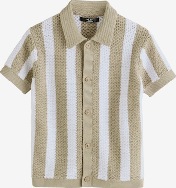 Next Neuletakki värissä beige: etupuoli