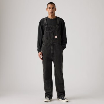 LEVI'S ® Szabványos Kantáros farmer 'Loose Overalls' - fekete