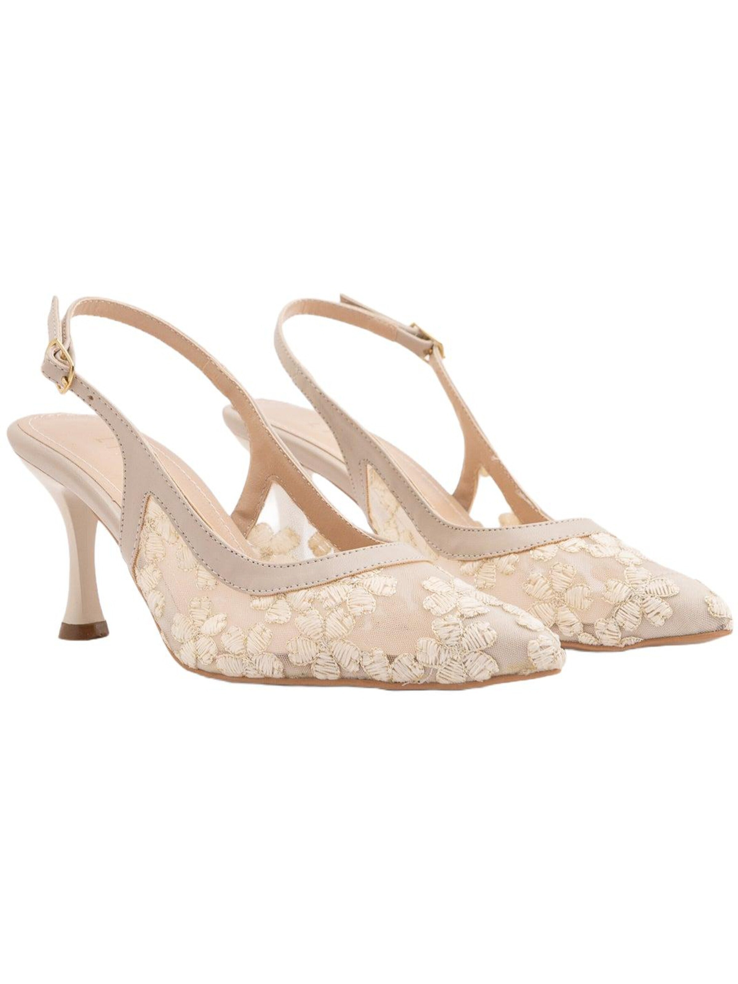 Limoya Slingpumps 'Kamelie'‌‌‌ in Beige