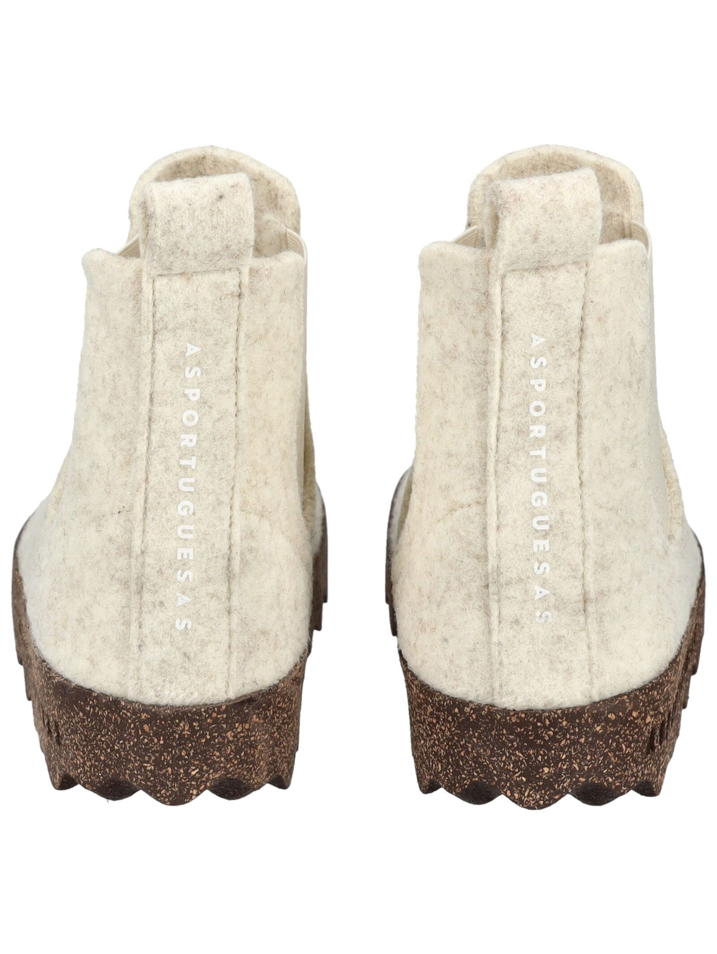 Asportuguesas Chelsea boots in White