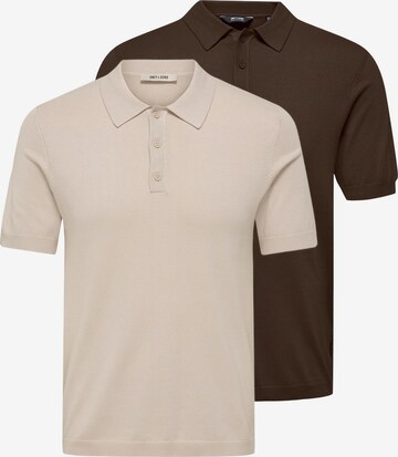 Only & Sons Shirt 'Wyler' in Braun: Vorderseite