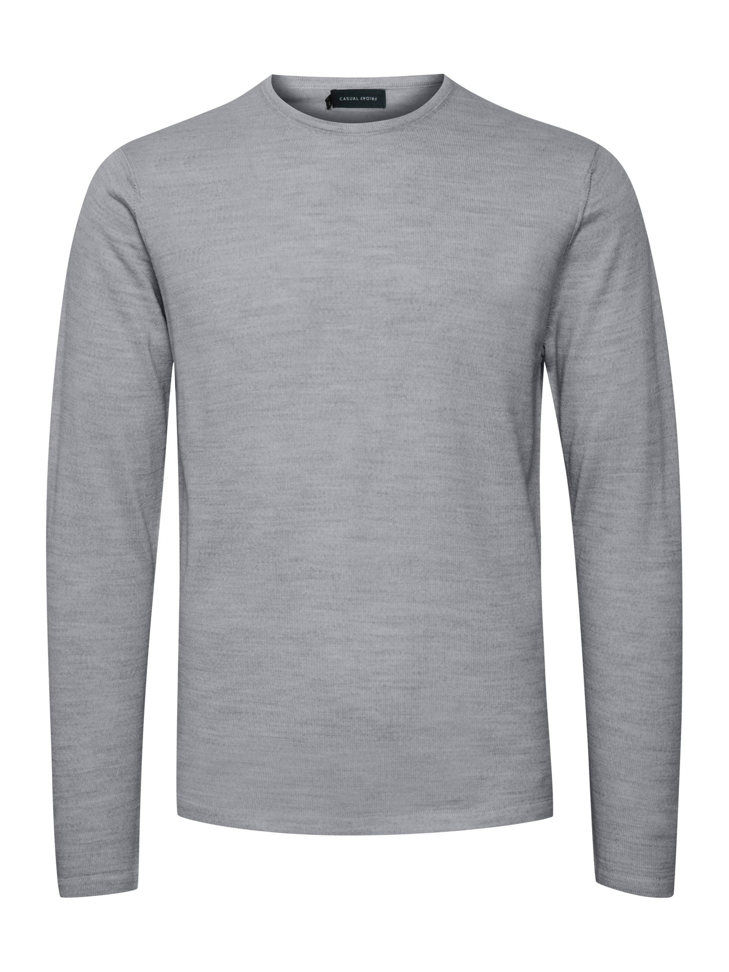 Casual Friday Pullover 'CFKent' in Grau: Vorderseite