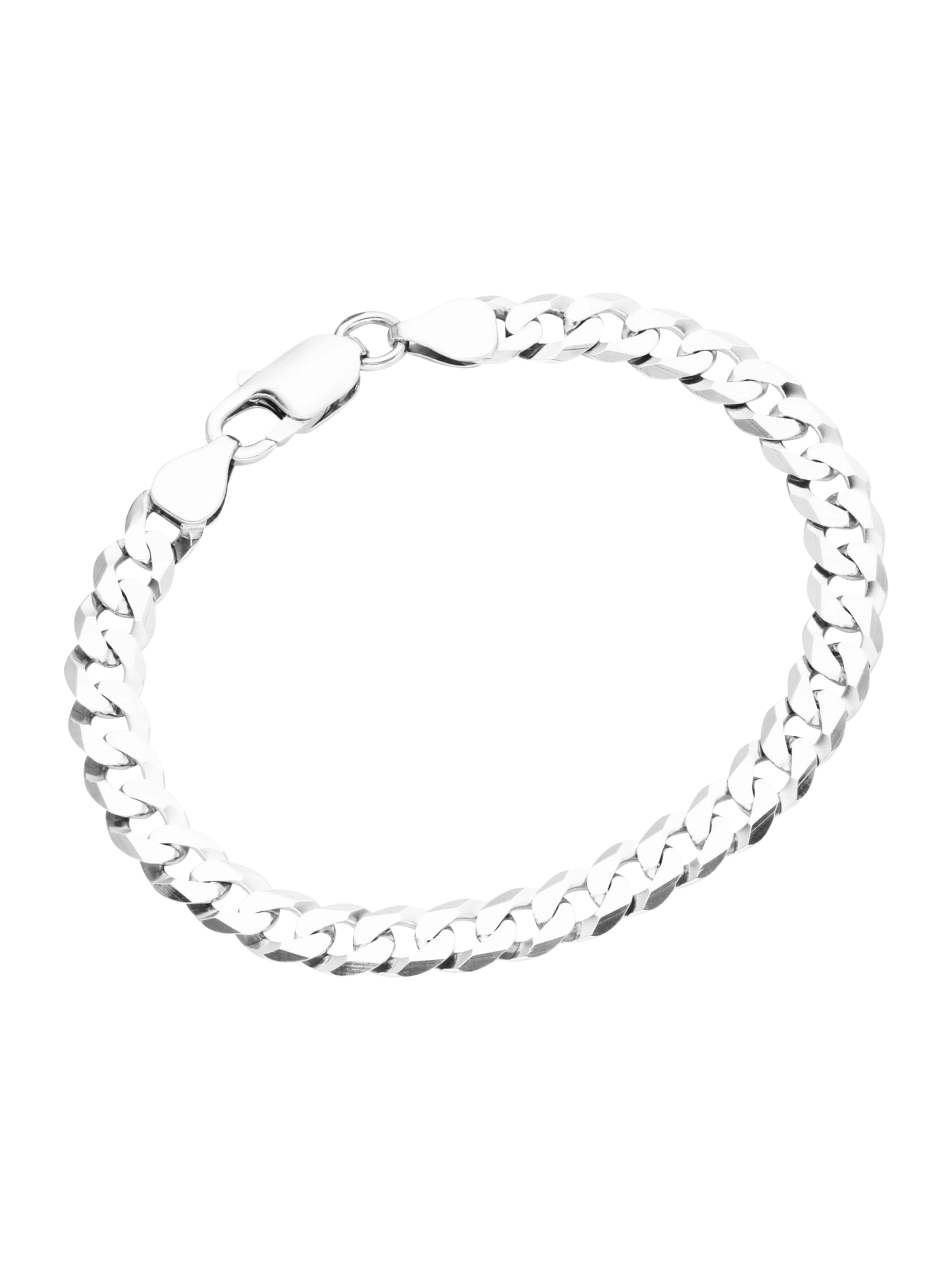 Smart Jewel Armband in Silber: Vorderseite
