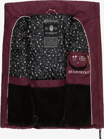 MARIKOO Bodywarmer 'Eisflöckchen' in Rood