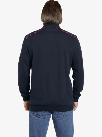 Jan Vanderstorm Sweatvest 'Atli' in Blauw