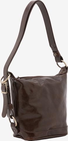 Viola Castellani Pouch in Brown: front