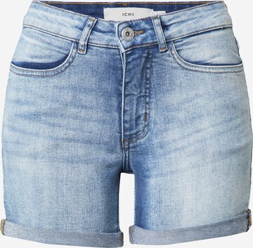 ICHI Regular Shorts 'IHTWIGGY SHO' in Blau: predná strana