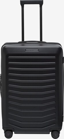 Trolley di Porsche Design in nero: frontale