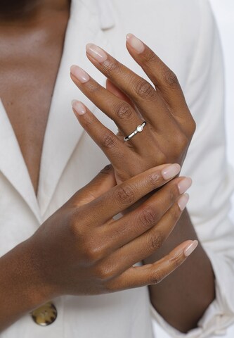 ELLI Ring in Zilver: voorkant