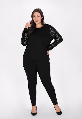 usha BLACK LABEL Blouse in Black
