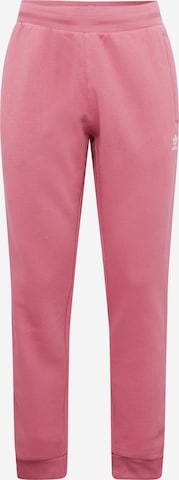 ADIDAS ORIGINALS Tapered Pants 'Trefoil Essentials' in Pink: front