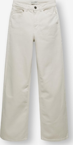 Wide Leg Jean 'Cyrele' Peak Time en gris : devant
