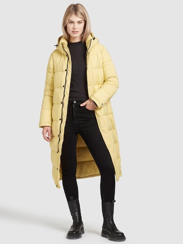 Manteau d’hiver 'Corinna' khujo en jaune