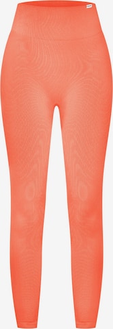 Pantalon de sport Smilodox en orange : devant