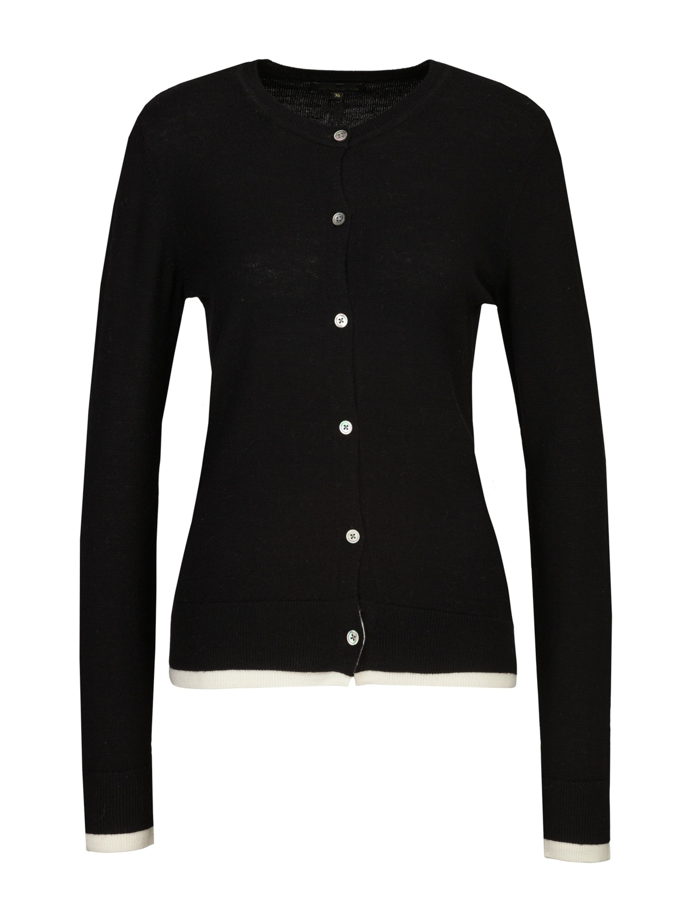 Dine'n'Dance Knit Cardigan 'Colette' in Black: front
