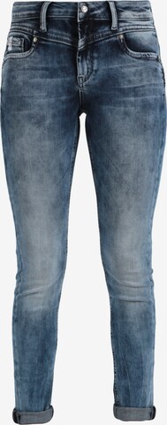 Miracle of Denim Skinny Jeans 'Ellen' in Blauw: voorkant