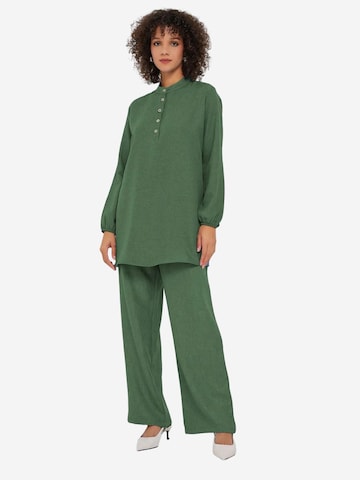 Bigdart - Calças de fato em verde: frente