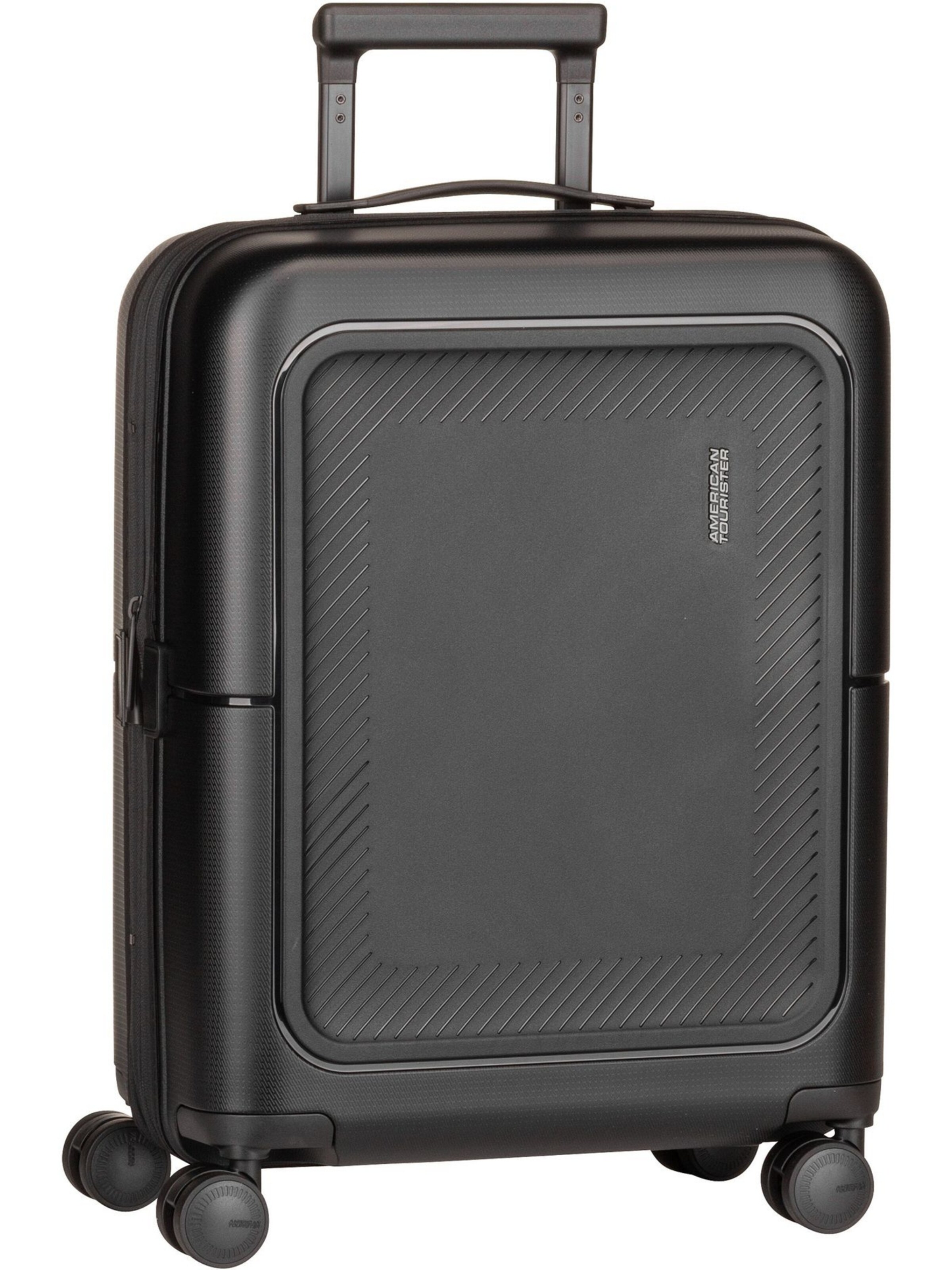 American Tourister Cart 'Dashpop Spinner 55 EXP' in Black: front